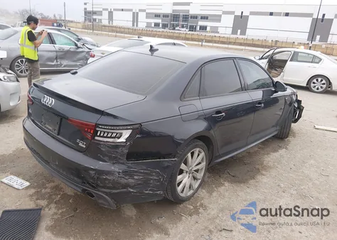 2018 Audi A4 2.0T Tech Ultra Premium/2.0T Ultra Premium from USA, damaged, VIN WAUKMAF47JA114499
